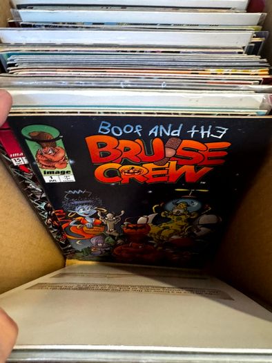 Image & Top Cow Long Comic Box w 320 comics for Sale