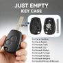 2 Buttons For Vauxhall Vivaro Key Fob Case Cover for Renault Trafic Master Kangoo Modus Clio Twingo Dacia Sandero Duster Vauxhall Movano Key Shell Replacement with VA2 Blade Image 2
