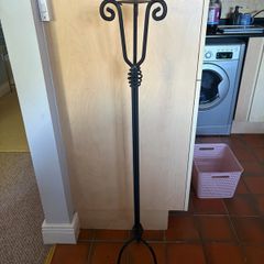 Candle stand and fake plant