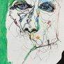 Original Art original Figurative painting contemporary Portrait Irish Art abstract painting Image 2