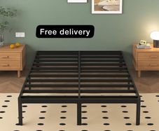 Super King Bed Frame 6ft with Rounded Corner Legs