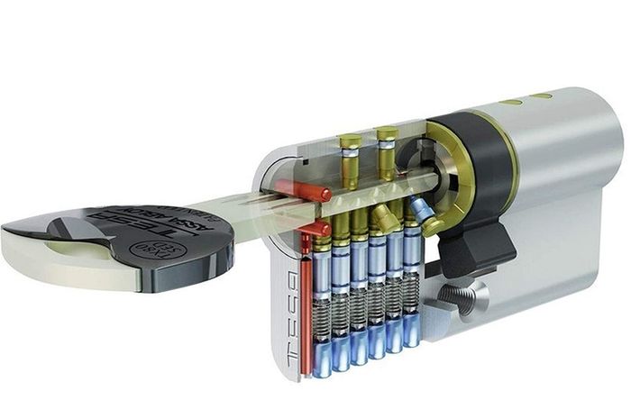 Tesa TX80 Door Lock Cylinder - 30 x 40 - Anti Pick