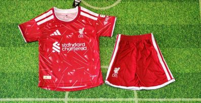 Liverpool home kit sizes season 26/27 Kids