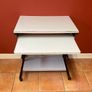 Study Desk with Pull-Out Keyboard/Work Tray & Wheels Image 2