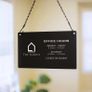 Custom Plastic PVC Signs - Personalized Office Sign for Door or Wall - UV Ink Print for Home Business Name Plates Events Indoor & Outdoor Image 6