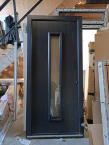 Composite door anthracite grey