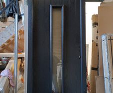 Composite door anthracite grey