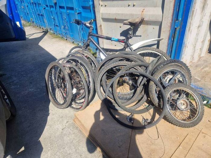bicycle and parts