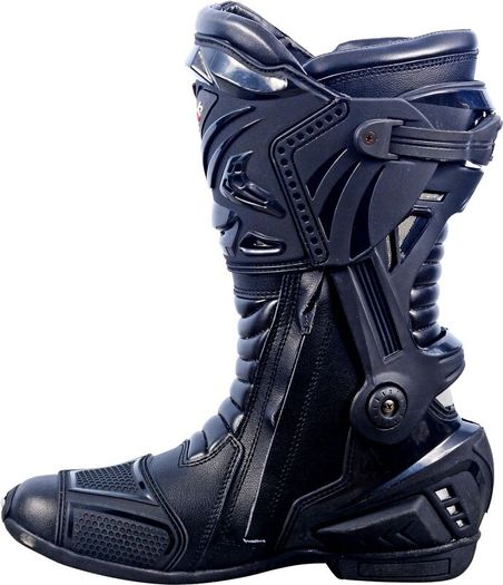 Genuine Leather Motorcycle Riding Boots Protective Motorbike Racing & Touring Boots