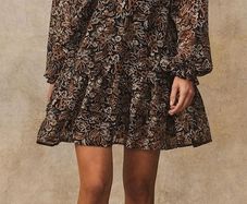 Next boho mini dress