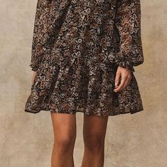 Next boho mini dress