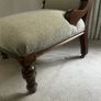 antique slipper chair Image 6