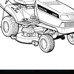 Ride on mower