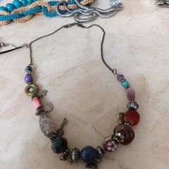 Costume  Necklace  X 7. Different  Sizes  And Colours.