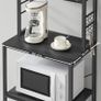 New 6 Shelves Kitchen Storage Rack (Black) FREE P&P Image 3