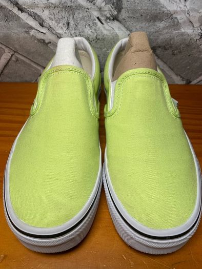 Vans Off The Wall Ladies Like Green Slip-on UK4 EUR36.5