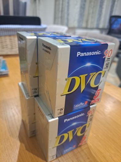 Panasonic Mini DV DVC DVM60 unopened 4x 5 pack so 20 units.