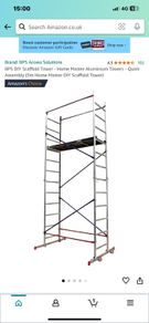 Aluminium scaffold tower