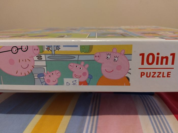Peppa Pig Bumper box of 10 jigsaw Puzzles