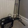 Guitar Stand & Amplifier Image 2