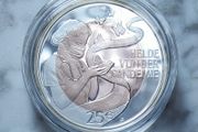 Luxembourg 25 Euro Silver (.925) Proof Coin 2023 - Heroes of the Pandemic