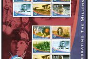 2001 Ireland Celebrating the Millennium Series 6 Epic Journeys Sheet Mint Never Hinged (MNH)