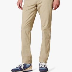 NEW Men's Skinny-Fit Casual Stretch Chino Pants beige brown 29W x 28 L