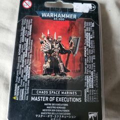 Games Workshop Warhammer 40k Chaos Space Marines  Master Of Executions NEW
