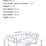 Green 3-seater Sofa Ikea Viskafors Image 3