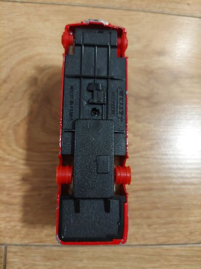 Die cast toy double decker bus