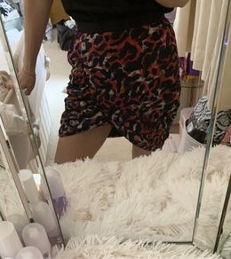 Bastyan silk skirt size 10