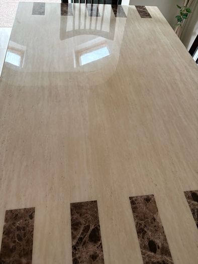 Marble Dining Table & 6 Chairs