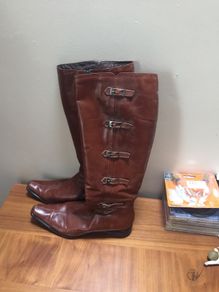 Tan Leather Boots