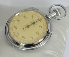 Vintage SMITHS 1/100th Seconds Manual Stopwatch