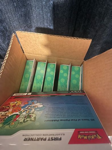 Pokemon First Partner series 3 case x6