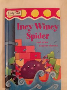 Children's book 'Inc Wincy Spider' rhymes book