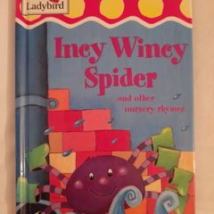 Children's book 'Inc Wincy Spider' rhymes book