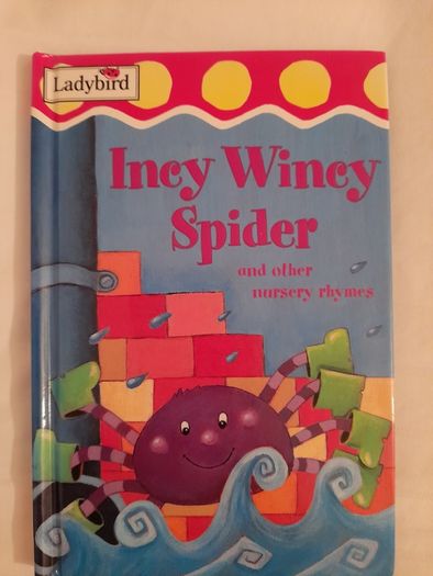 Children's book 'Inc Wincy Spider' rhymes book