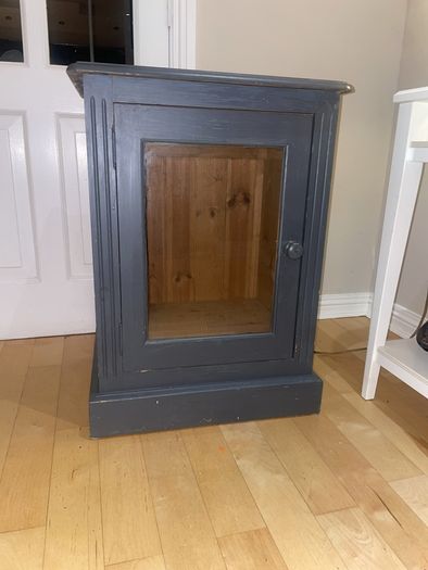solid wood cabinet