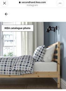 Ikea king size bed frame