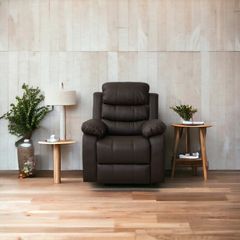 FINAL UNITS Bargain Recliner Chair Brown