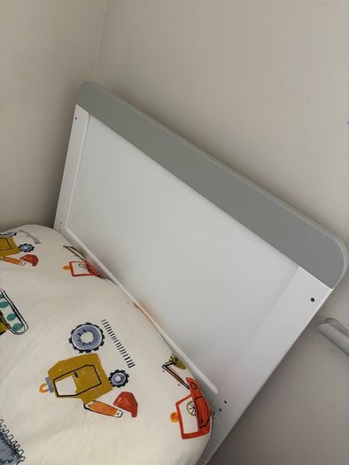 cot and toddler bed