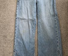 Wide Leg Girls Jeans