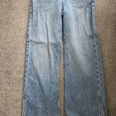 Wide Leg Girls Jeans