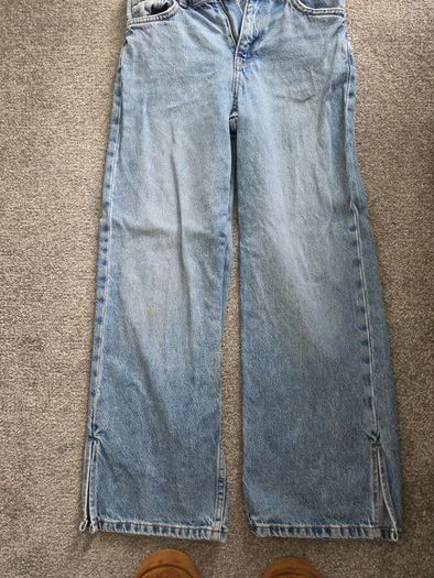 Wide Leg Girls Jeans
