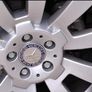x4 Mercedes Benz new Blue/Silver 75mm Centre caps Image 4