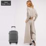 Suitcase 20'' Travel Carry On Hand Cabin Luggage Hard Shell Travel Bag Lightweight, Grey Image 2