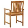 Garden Chairs 8 pcs Solid Acacia Wood Image 3