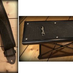Vintage MARTIN Guitar Strap and Boston Footrest