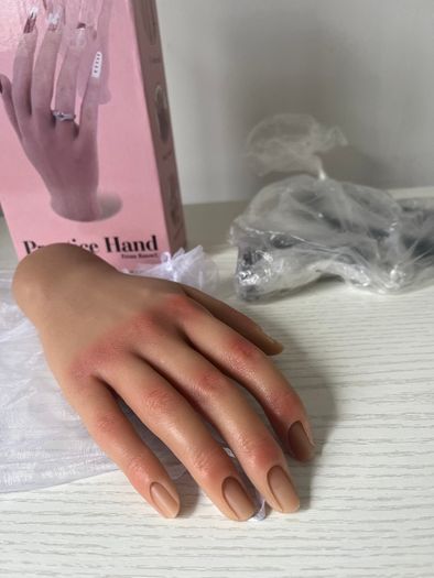 Silicone Nail Practice Hand